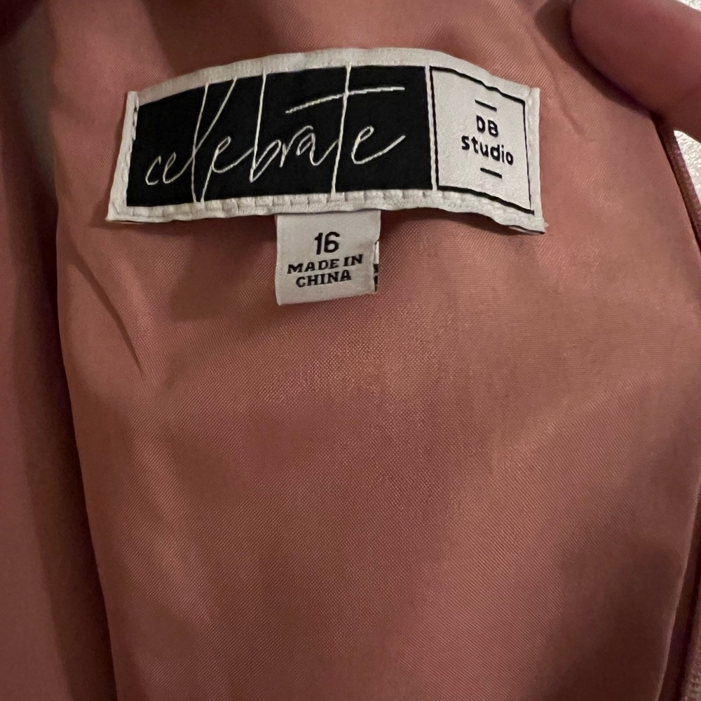 David's Bridal Kids Formal Dress in Pink